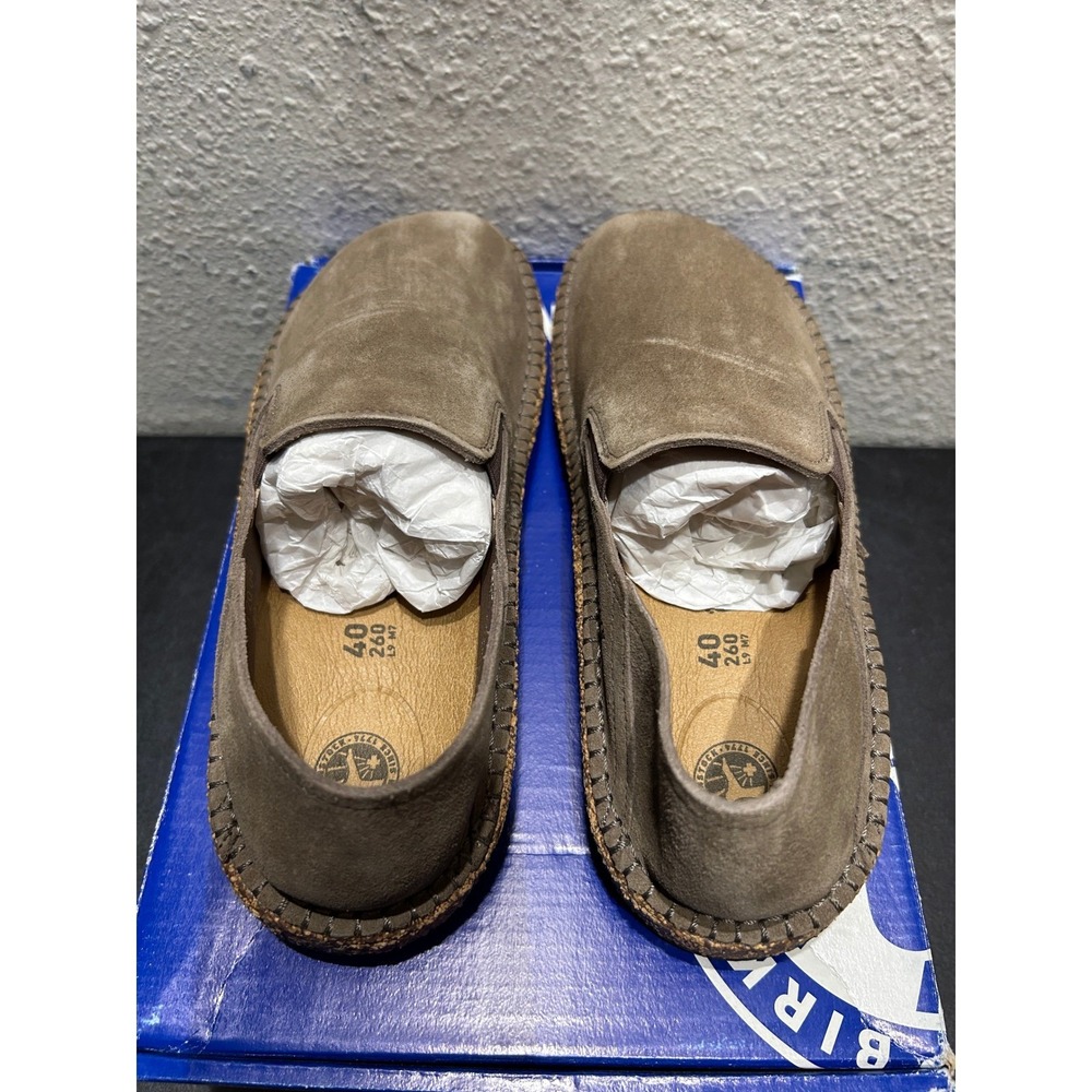 Birkenstock Callan Suede Gray Taupe EU 40 US L9 M7 Womens Mens - Picture 4 of 12